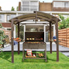 Ultimate BBQ Canopy with Side Shelves