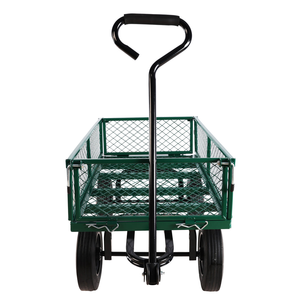 Green Wagon Wheelie: Effortless Garden Transport!