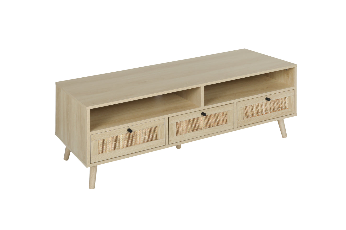 Natural Rattan TV Stand