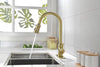 Effortless Elegance Kitchen Faucet with Pull-Down Sprayer