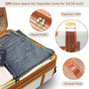 Traveler's Delight: Ultimate 3-Piece Spinner Luggage Set with TSA Lock