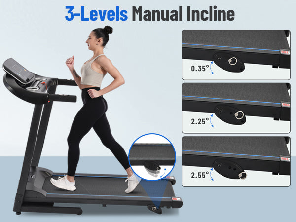 Ultimate Home Treadmill with Speakers and Adjustable Incline