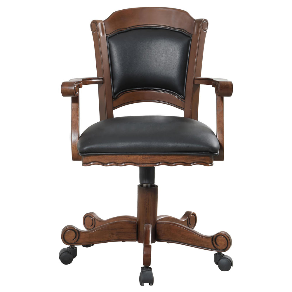 Tobacco Chic Game Chair with Wheels