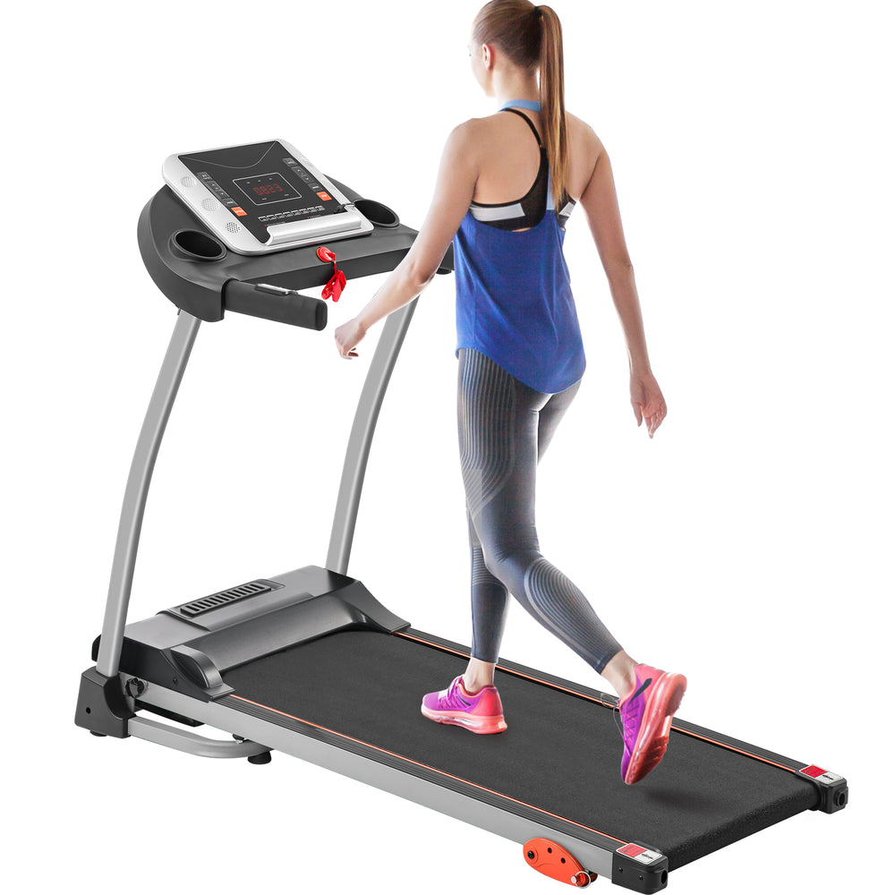 Foldable Home Treadmill – Compact, Convenient, and Cardio-Ready!