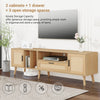 Rattan Chic TV Stand: Stylish Console for Any Room