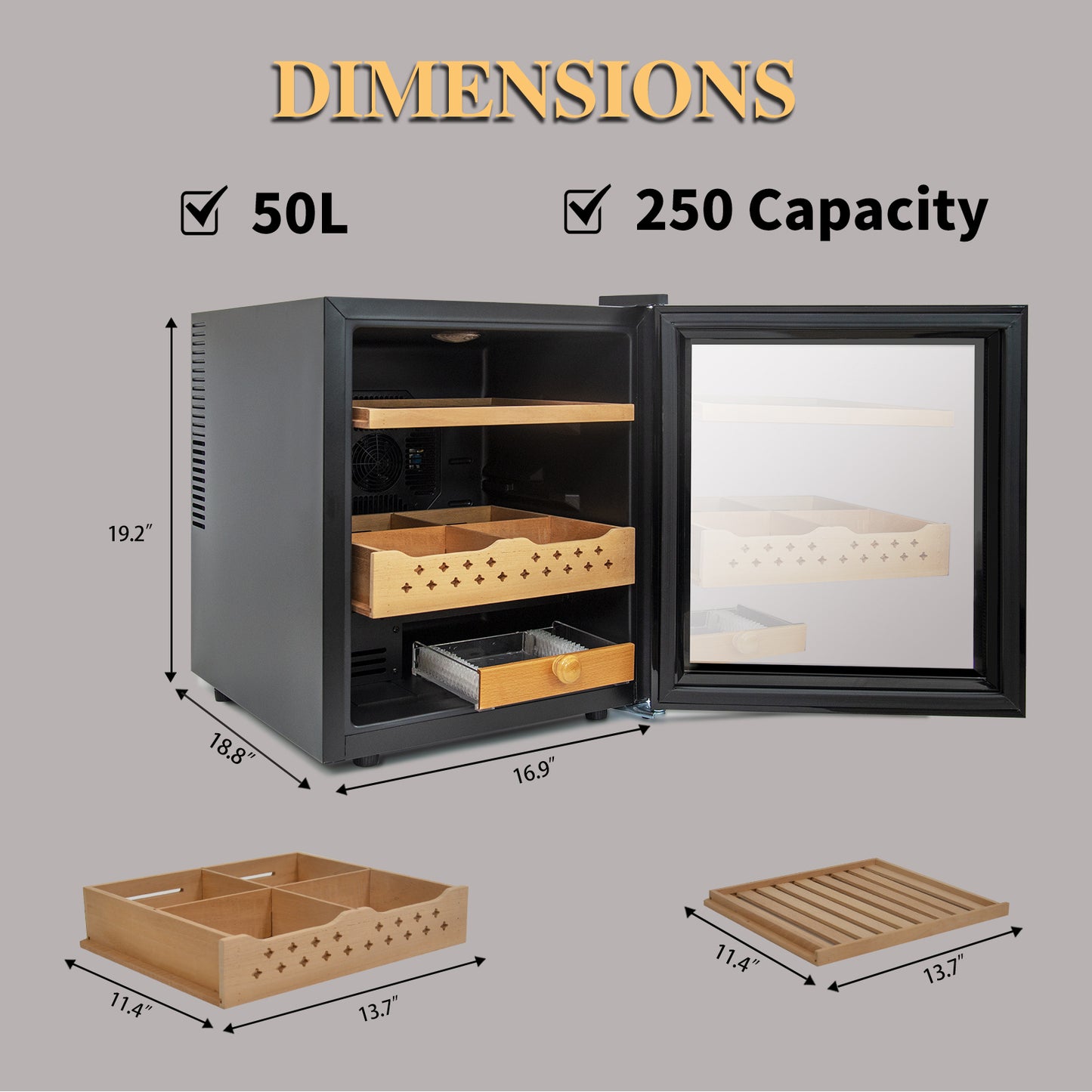 Cigar Oasis: All-in-One Humidor for Perfectly Preserved Cigars