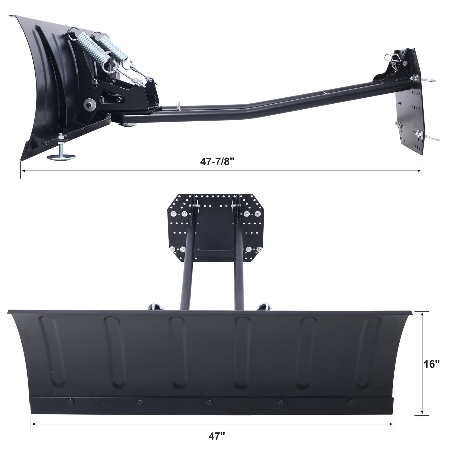 All-Terrain ATV Snow Plow System