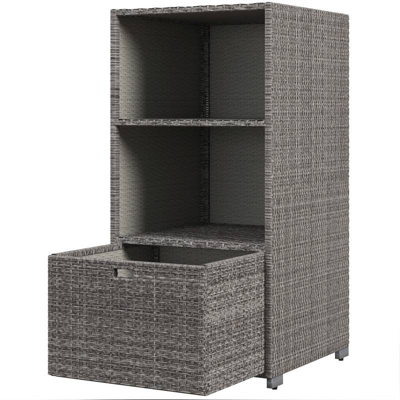 Chic Poolside Towel Rack – Stylish Storage for Spa Days