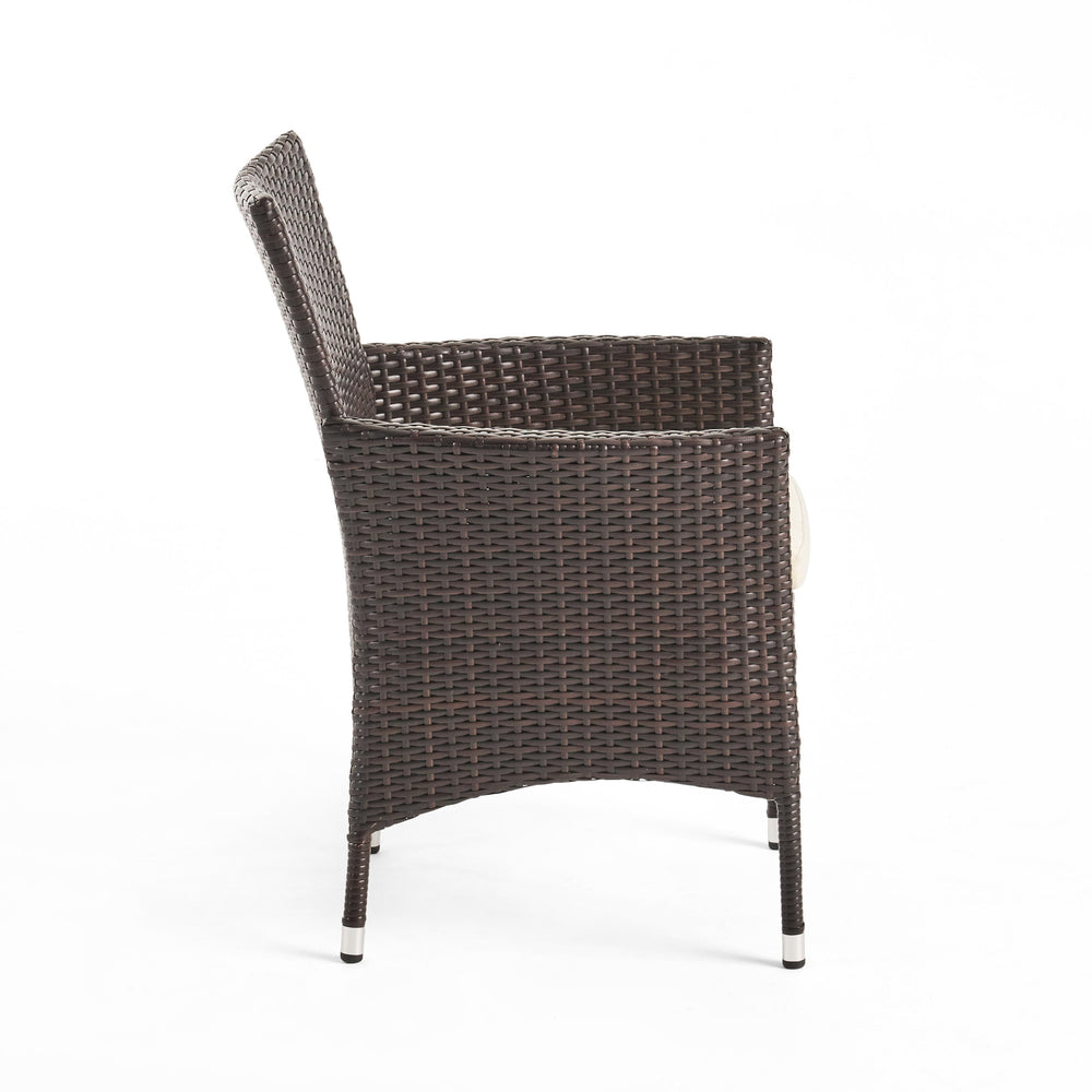 Clementine Wicker Dining Chair Duo