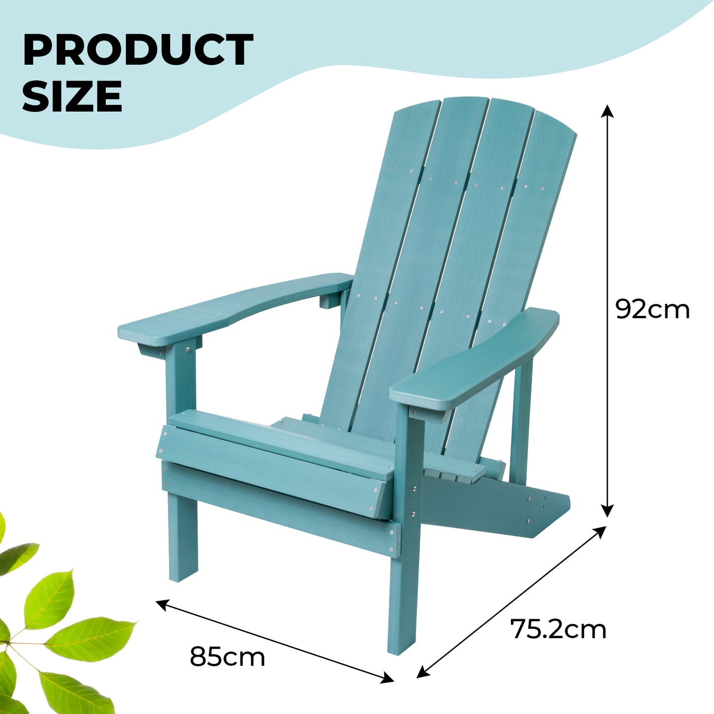 Cozy Outdoor Adirondack Chairs - Weatherproof & Perfect for Any Space