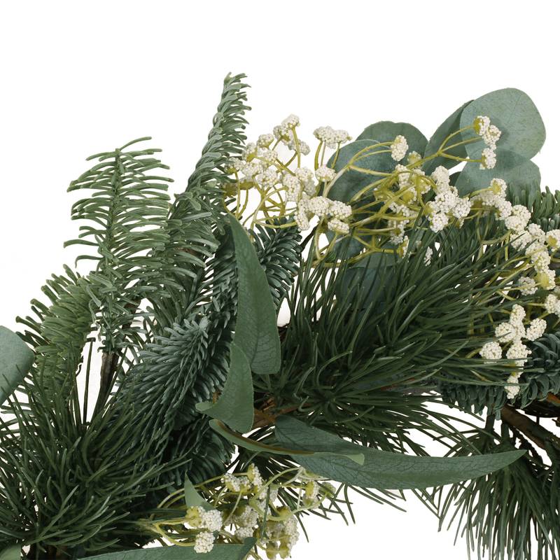 Eucalyptus & Pine Star Wreath