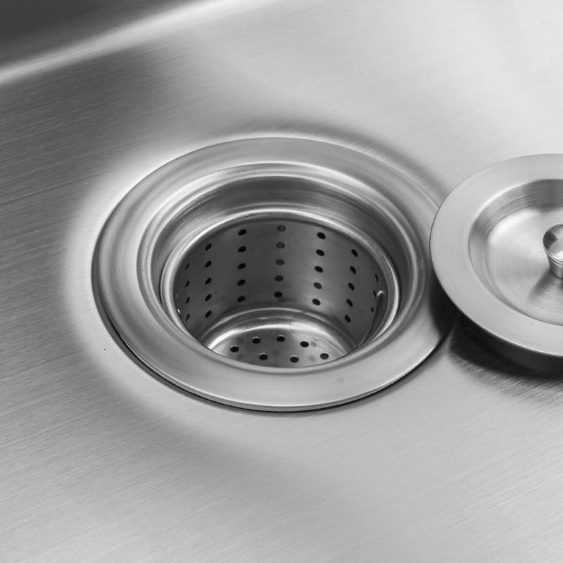 Farmhouse Stainless Steel Kitchen Sink: Sleek Workstation Design