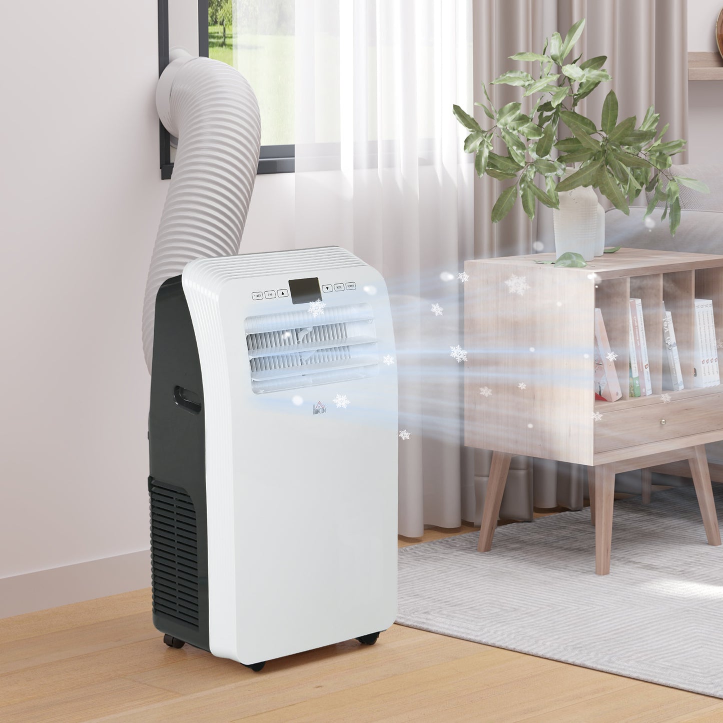 Cool Comfort Portable AC with Dehumidifier & Fan