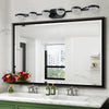 Chic Black LED Vanity Lights for Your Bathroom