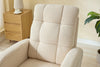 Cozy Rocking Lounge Chair with Footrest & Side Pocket