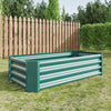 Veezyo Rectangular Metal Garden Bed - Perfect for Flowers & Veggies!