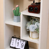 Chic Wood Open Bookcase with Cube Shelves - Perfect for Home Office & Living Room