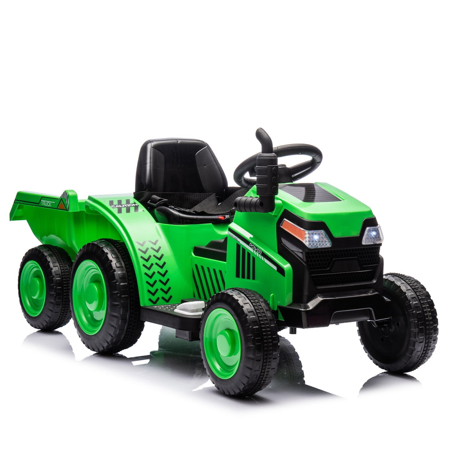 Black Knight Electric Ride-On Tractor for Kids