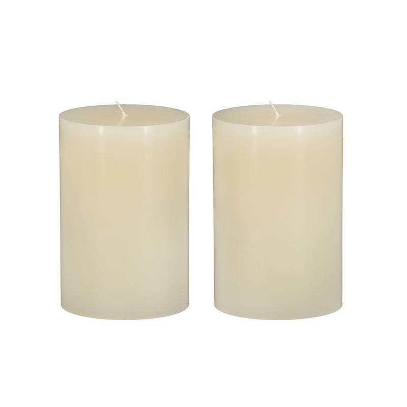 Ivory Soy Wax Candles - Twin Pack