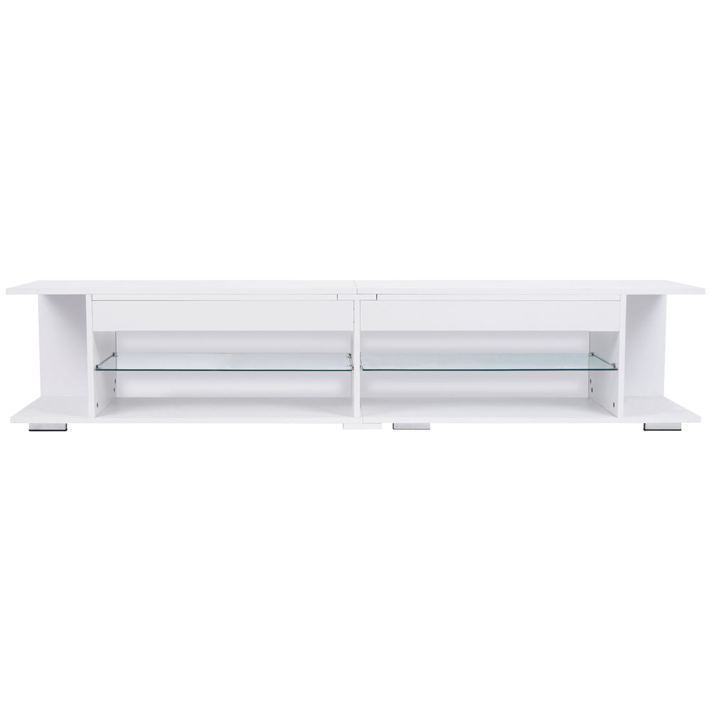 Sleek LED TV Stand with Stylish Storage