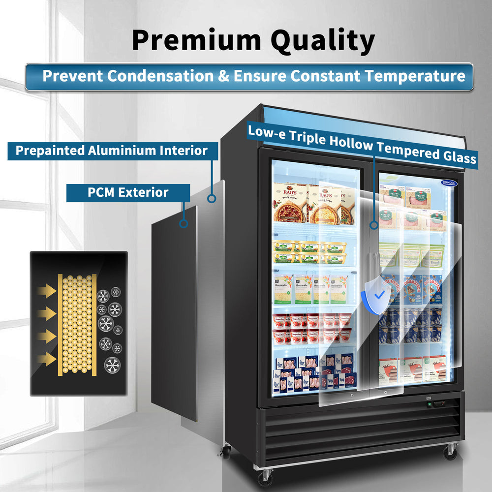 ChillMaster Commercial Glass Freezer