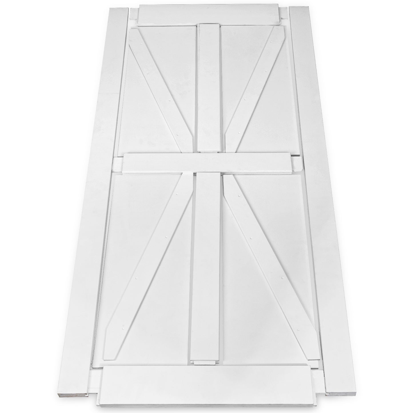 Star Style Barn Door Panel - Easy DIY, Moisture-Proof & Ready to Assemble