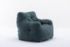 Cozy Green Teddy Bean Bag Chair