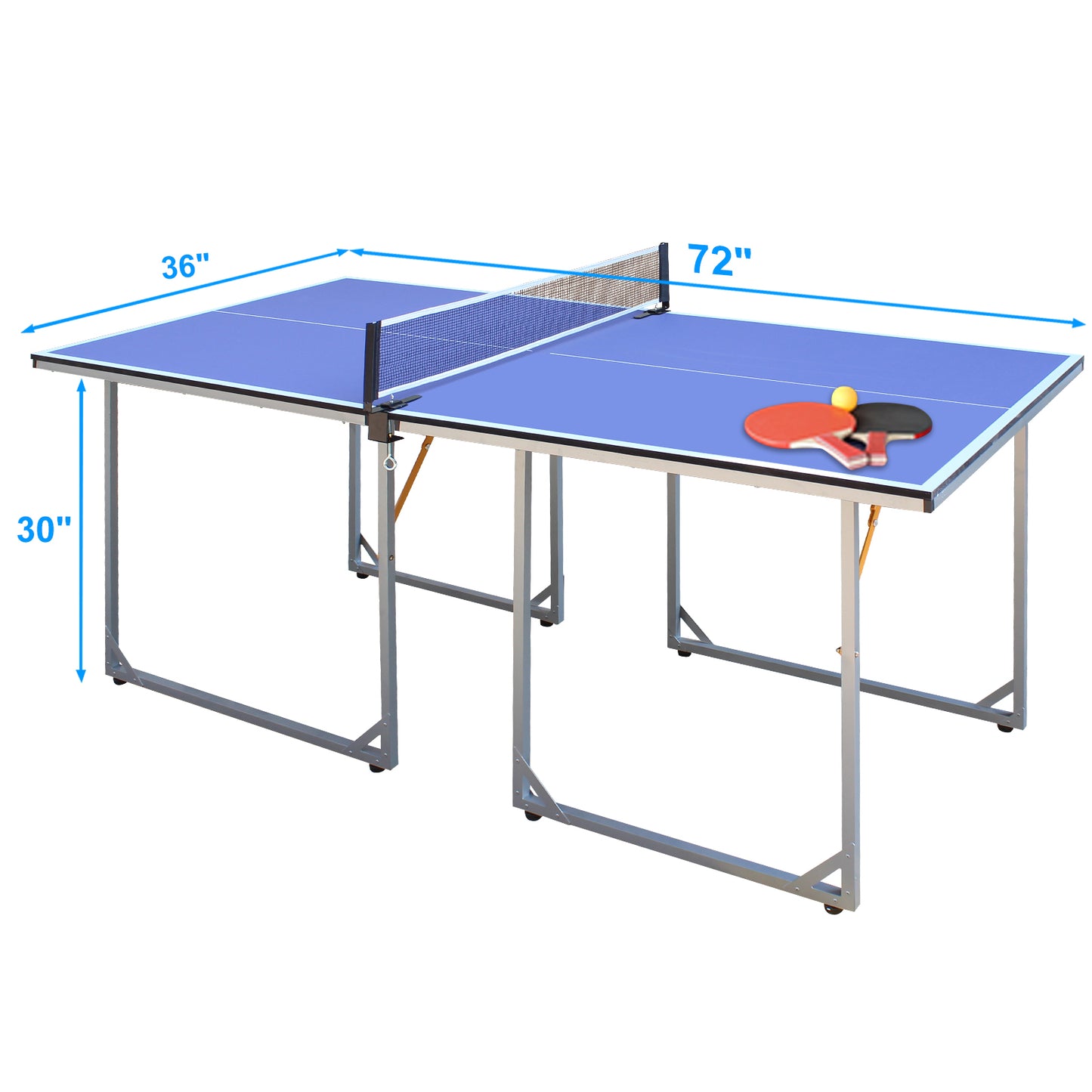 Portable Table Tennis Set - Fun for Indoors & Outdoors!