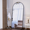 Elegant Black Full-Length Mirror - Stylish Oversized Design for Any Room