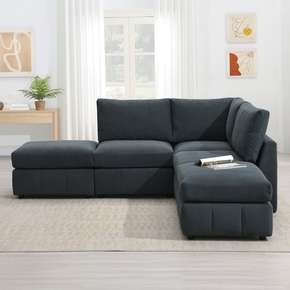 Versatile Modern Sectional Sofa Set