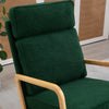 Cozy Green Rocking Chair - Perfect for Nurseries & Living Rooms