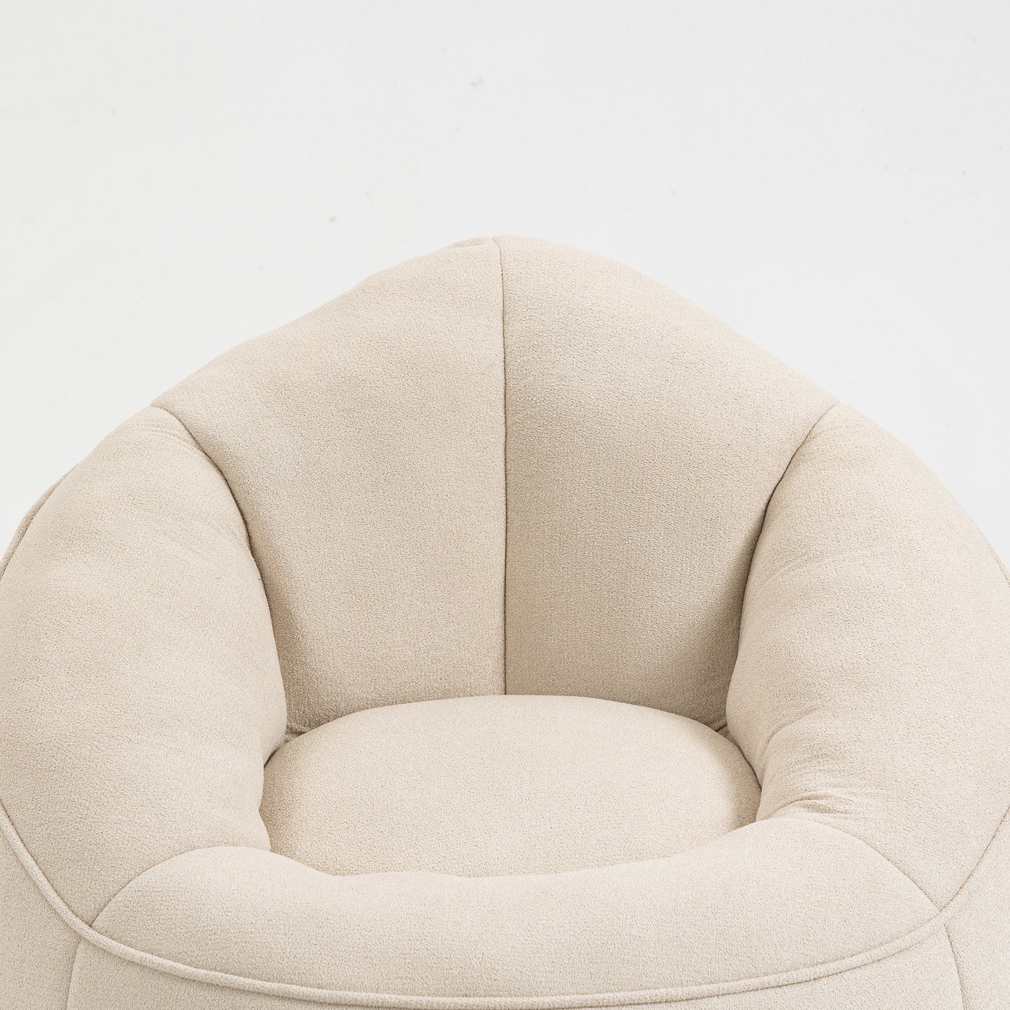 Cozy Foam Bean Bag Sofa with Footrest