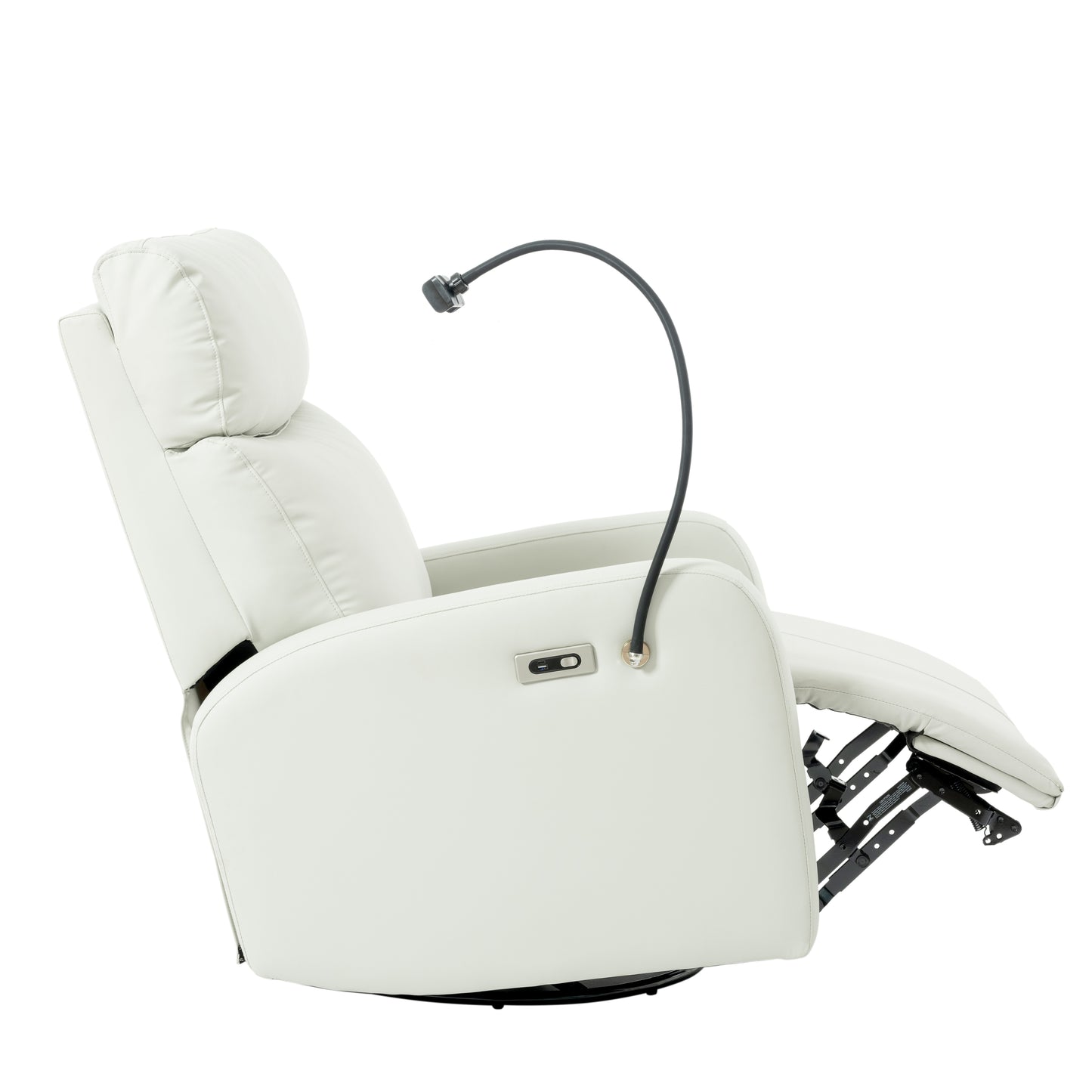 Cozy Glider Recliner with USB Ports – Perfect for Nursery & Living Room!