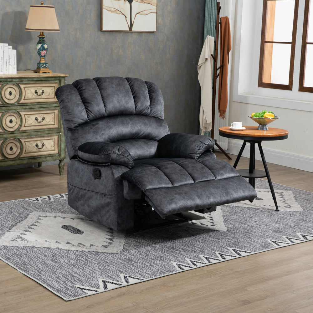 Cozy Gray Recliner Chair for Any Living Room