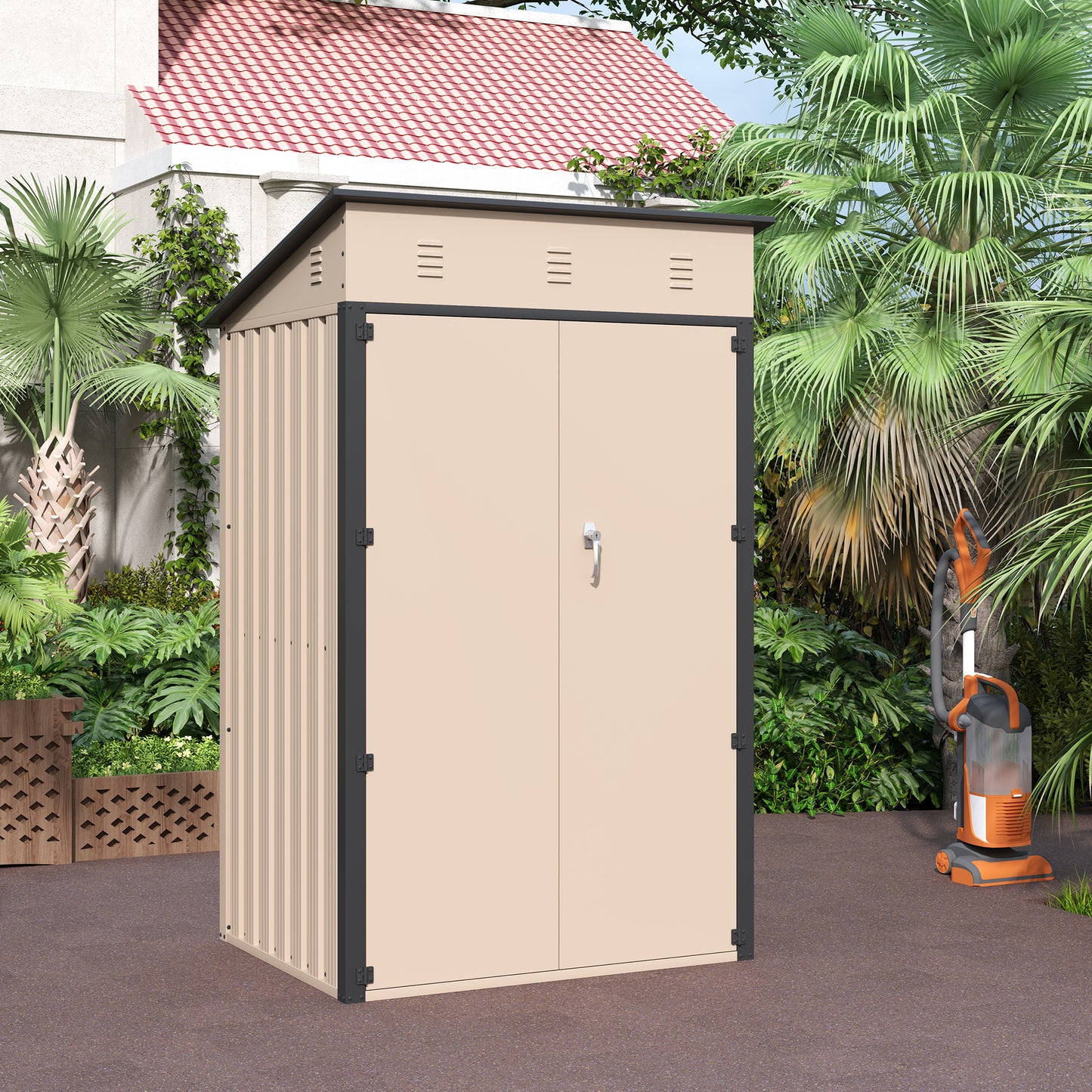 GardenGuardian Outdoor Storage Shed