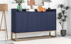 Navy Chic Storage Buffet: Elegant Organization for Your Home