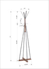 Rustic Charm Coat Rack