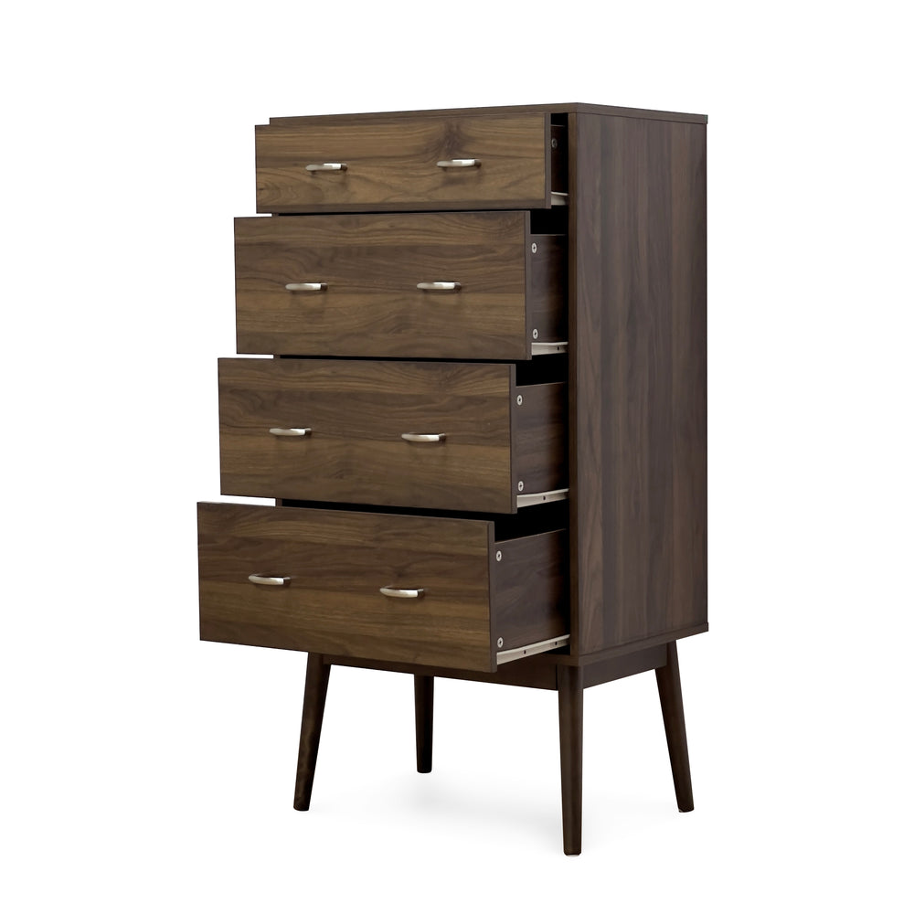 Chic 4-Drawer Storage Chest