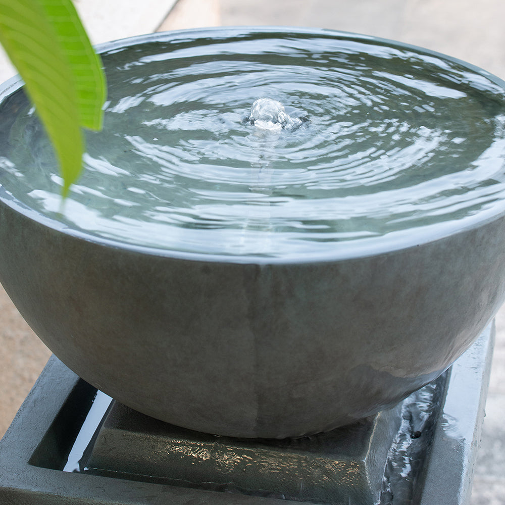 Serenity Zen Bowl Fountain & Bird Feeder