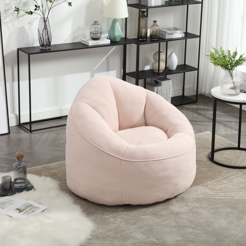 Cozy Comfort Bean Bag Sofa with Footrest