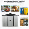 Stylish Outdoor Storage Shed with Window