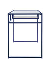 Stylish Blue & Glass Yasin Desk