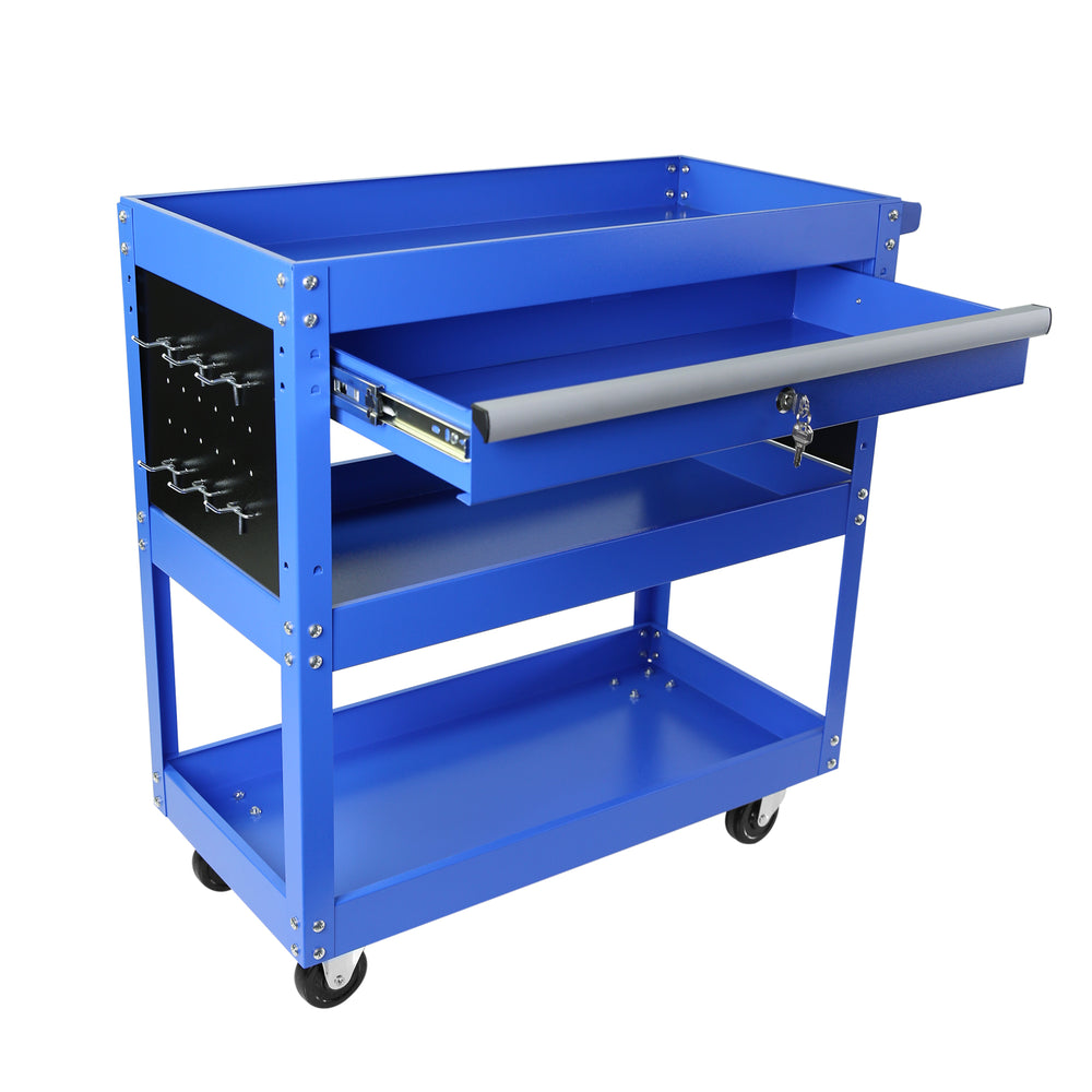 Ultimate Rolling Utility Cart: Heavy-Duty Storage with Wheels