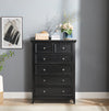 Chic Storage Dresser with Six Drawers