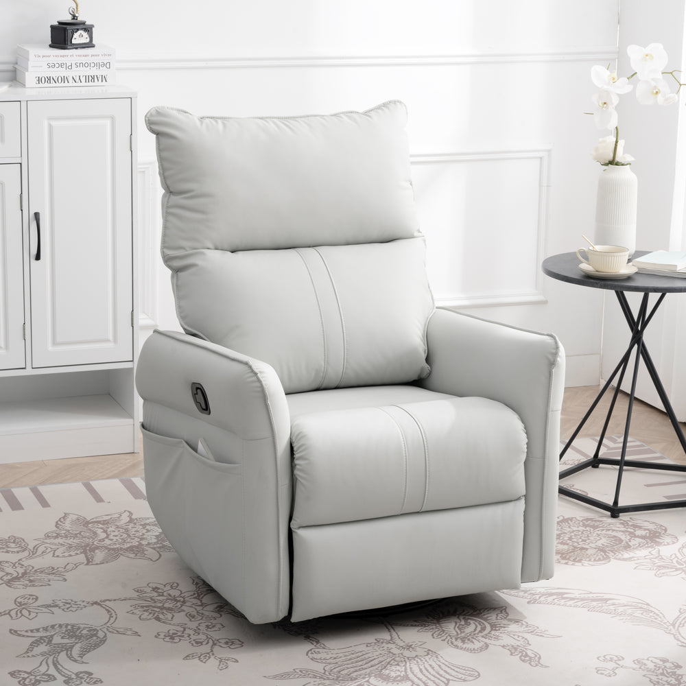 Cozy Swivel Rocker Chair