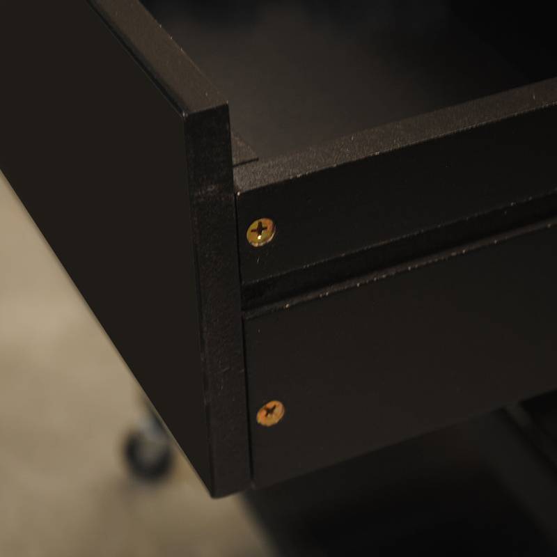 Stylish Mobile Kitchen Island with Lockable Wheels