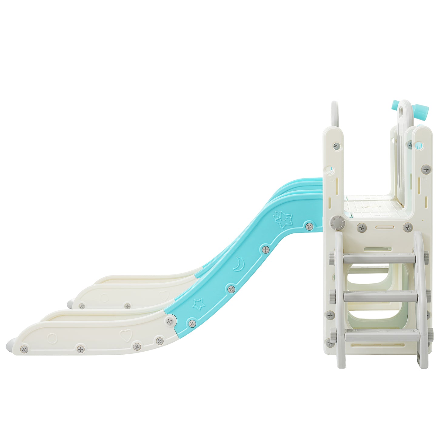 Ocean Adventure Playset with Double Slides & Fun Features!