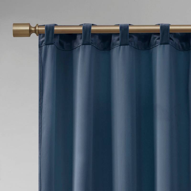 Velvet Room Darkening Curtain Set