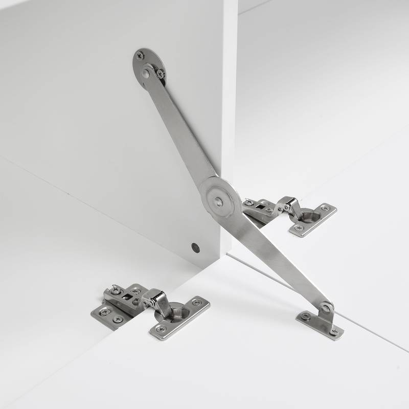 Sleek Modern Entertainment Center with Bookshelves