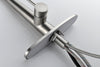 Sleek Brushed Nickel Kitchen Faucet with Pull-Down Sprayer